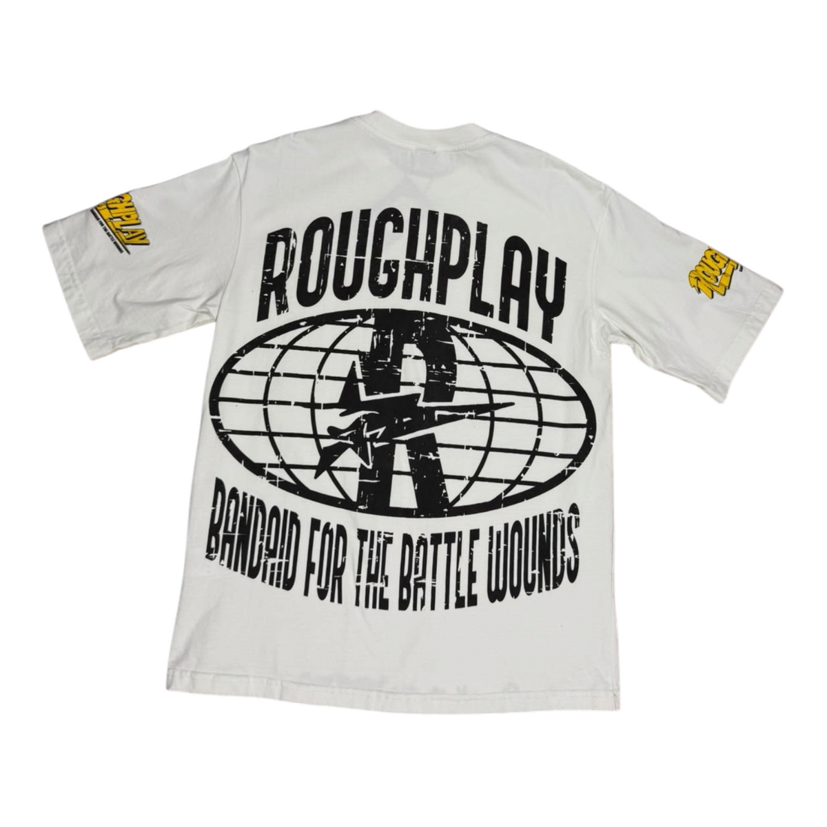 CAMISETA ROUGHPLAY FOR THE BATTLE BLANCA