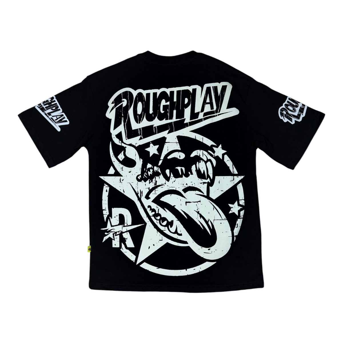 CAMISETA ROUGHPLAY AMERICAN SOCCER NEGRA