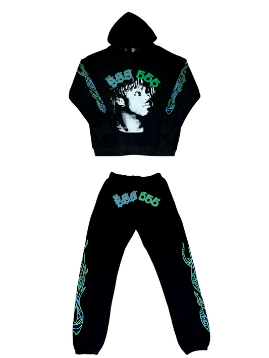 CONJUNTO SPIDER NEGRO
