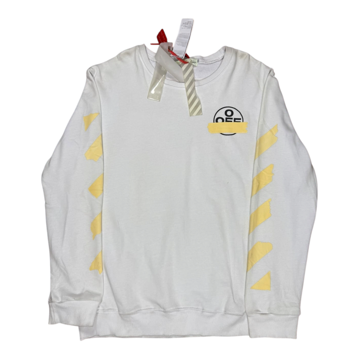 CREW NECK OFF WHITE BLANCO