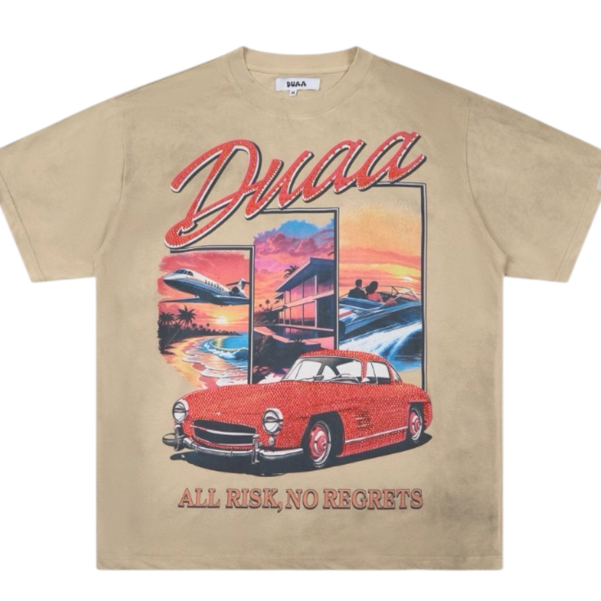 CAMISETA DUAA SUNSET BEIGE