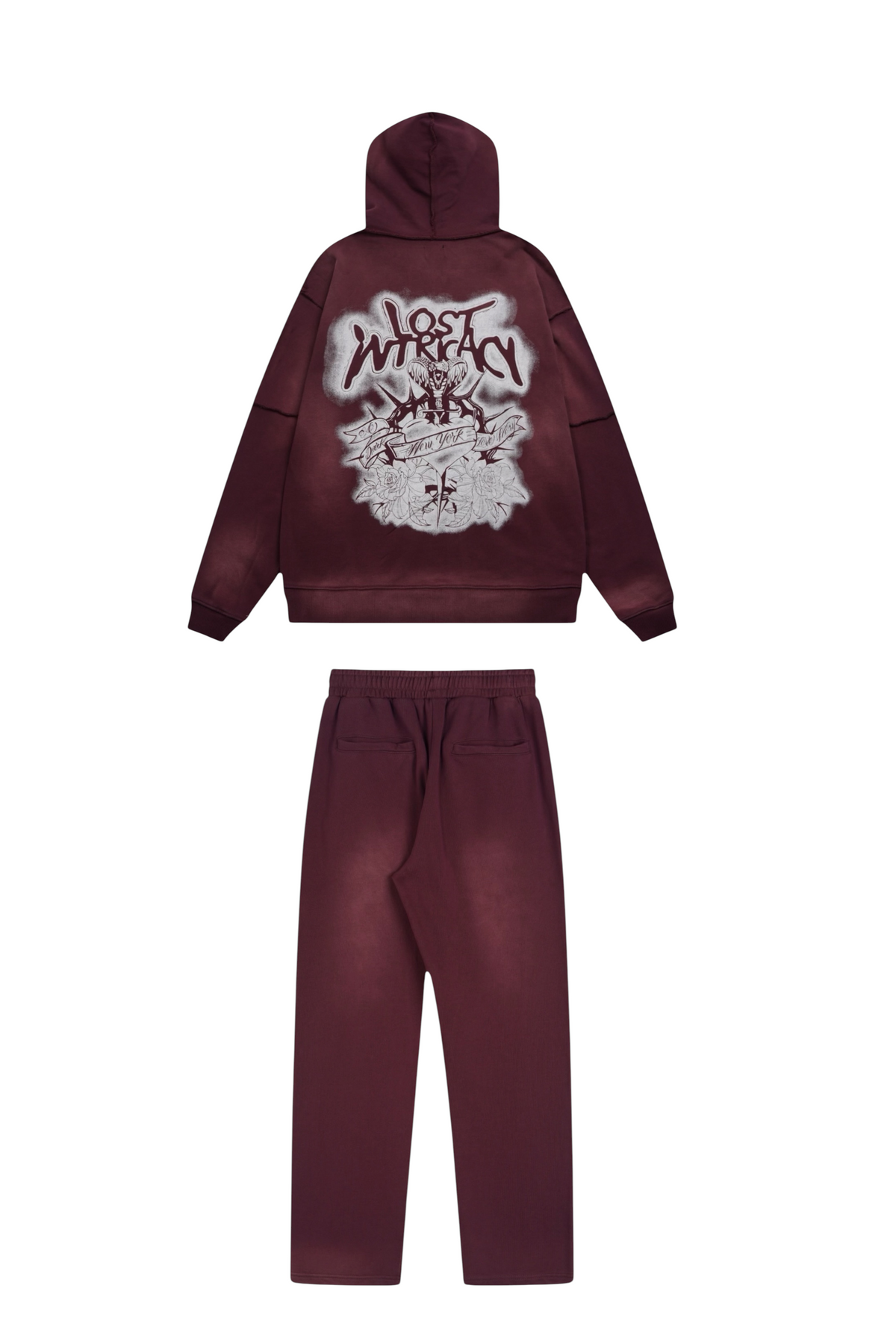 CONJUNTO LOST INTRICACY VINO TINTO
