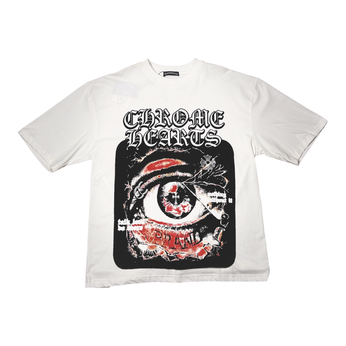 CAMISETA CHROME HEARTS EYE BLANCA