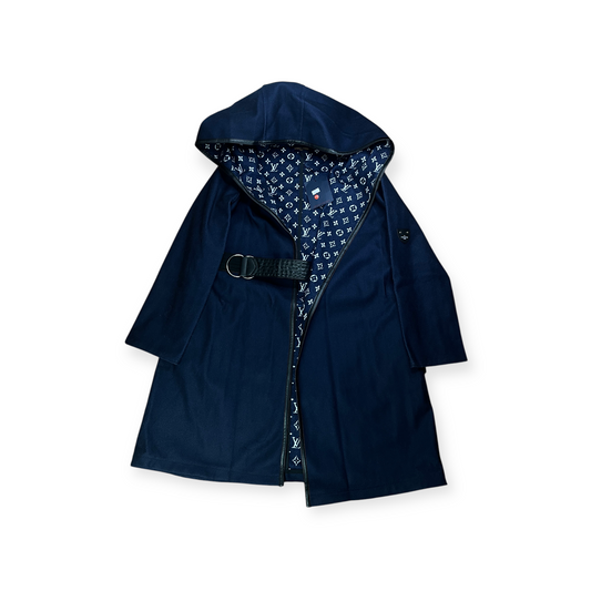 GABAN LOUIS VUITTON DAMA AZUL OSCURO