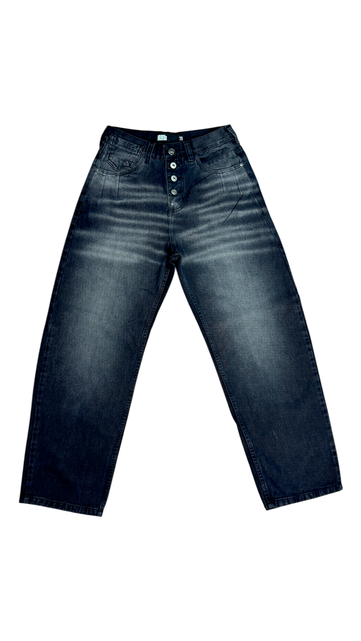 JEAN RET BAGGY DRIFT GRIS OSCURO