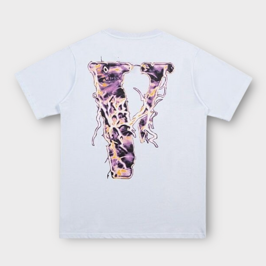CAMISETA VLONE NEVER BROKE AGAIN  EYES BLANCA