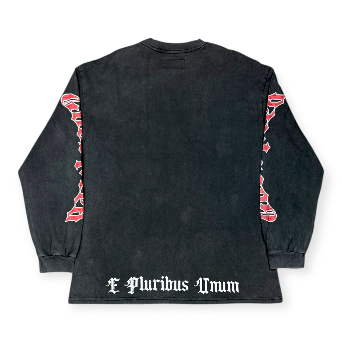 CREW NECK GODSPEED E PLURIBUS UNUM NEGRO